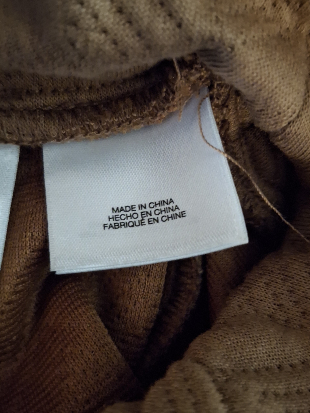 Anne Klein Textured Wide-Leg Pants in Camel - Picture 8 of 10